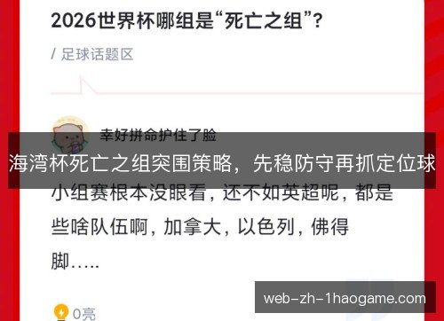 海湾杯死亡之组突围策略,先稳防守再抓定位球 海湾杯死亡之组突围策略,先稳防守再抓定位球